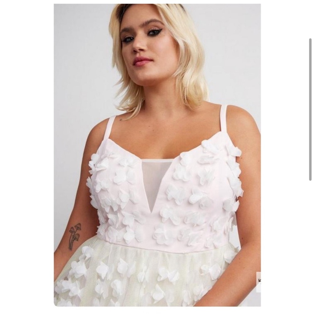 Torrid pink ombre fairy dress costume 2X 18-20 plus size Halloween NWT - Picture 4 of 16